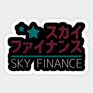 Sky Finance Sticker